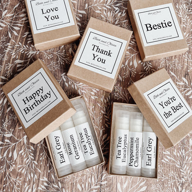 Create Your Own Lip Butter Gift Sets with Greetings