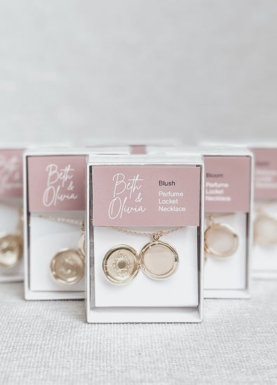 Perfume Locket Necklaces