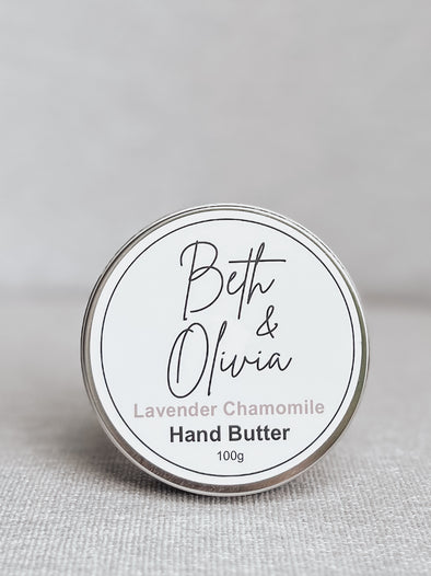 Lavender Chamomile Hand Butter Tin 100g