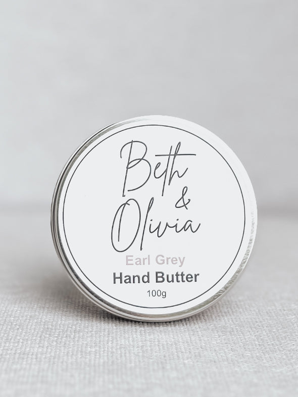 Earl Grey Hand Butter Tin 100g