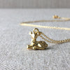 Gold Fawn Necklace