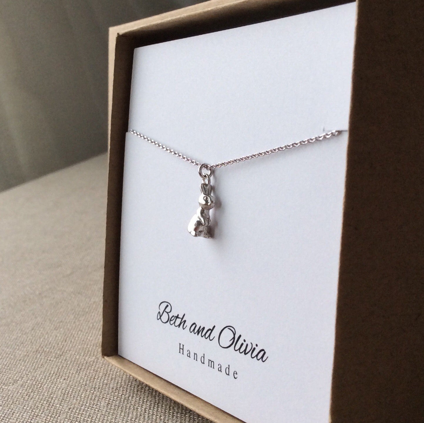 Peter rabbit 2025 sterling silver necklace