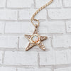 Opal Starfish Necklace