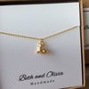 Gold Fawn Necklace
