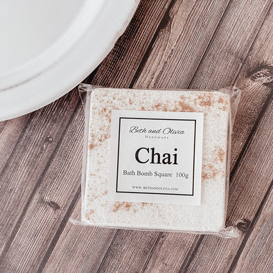 Chai Bath Bomb Square