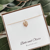 Gold Monstera Necklace