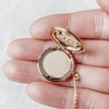 Love You Perfume Locket Necklace