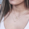 Silver Pretzel Necklace