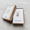 Mini Silver Tarot Card Necklaces