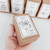 Mini Birth Flower Body Care Gift Boxes