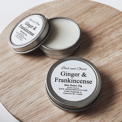 Ginger & Frankincense Skin Butter 30g